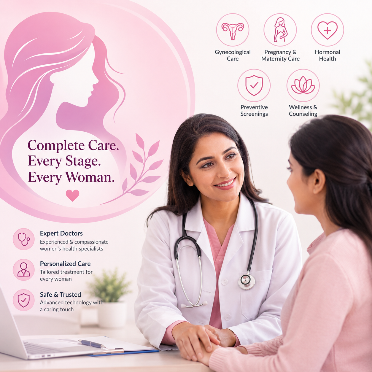 Trusted Gynecologist Hospital in Modinagar for Complete Women's Healthcare